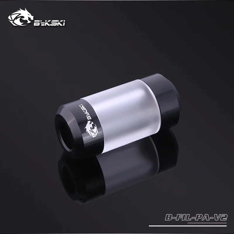 Bykski двойной G1/4 Металлический + акриловый фильтр система водоснабжения