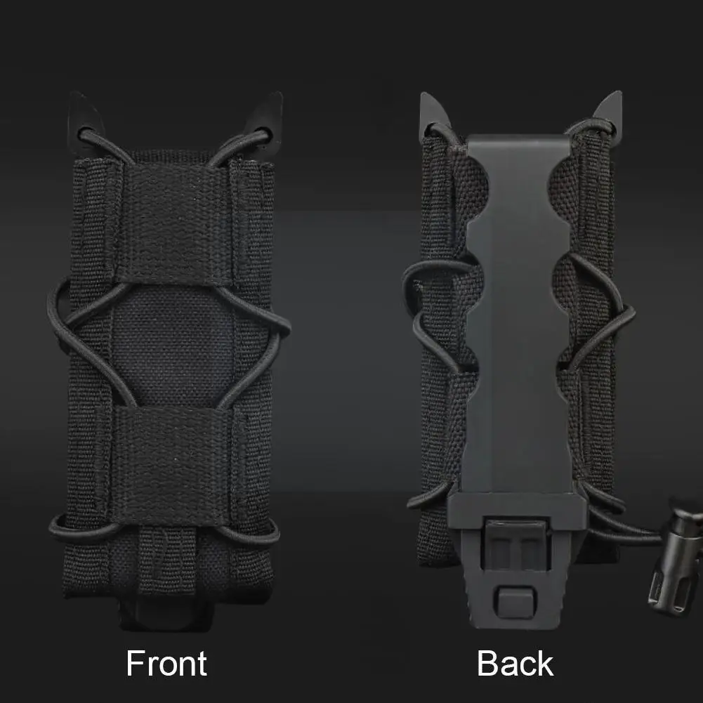 

Tactical Magazine Pouch Edc 9mm Pistol Single Mag Bag Knife Holder Holster Flashlight Shooting Hunting Molle Pouch Airsoft G9a8