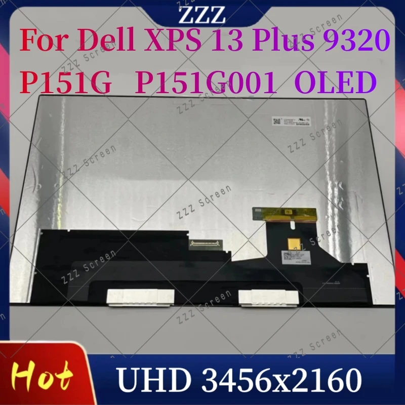 ЖК-экран P151G для ноутбука Dell XPS 13 Plus 9320 дюйма дисплей P151G001 сенсорная OLED-панель