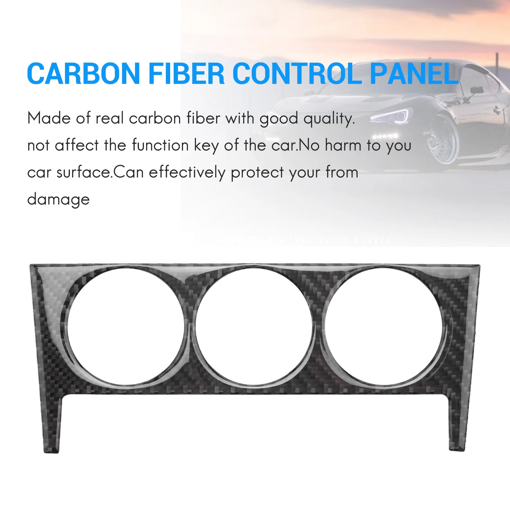 Для Subaru BRZ Toyota 86 GT86 2017-2019 ручка управления кондиционированием автомобиля панель