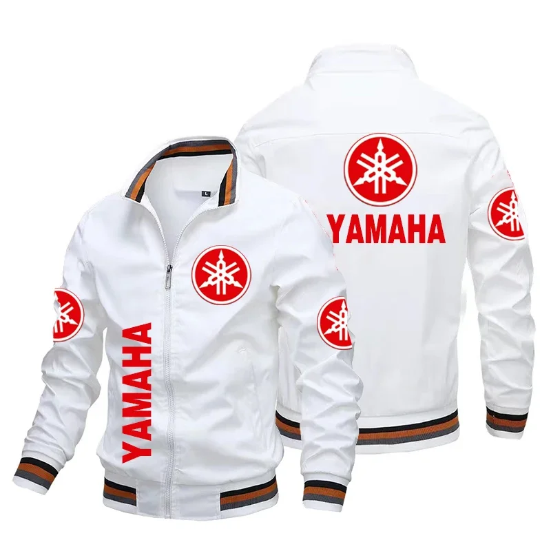 Мужская куртка Yamaha мотоциклетная гоночная в стиле хип-хоп Harajuku куртка-бомбер на