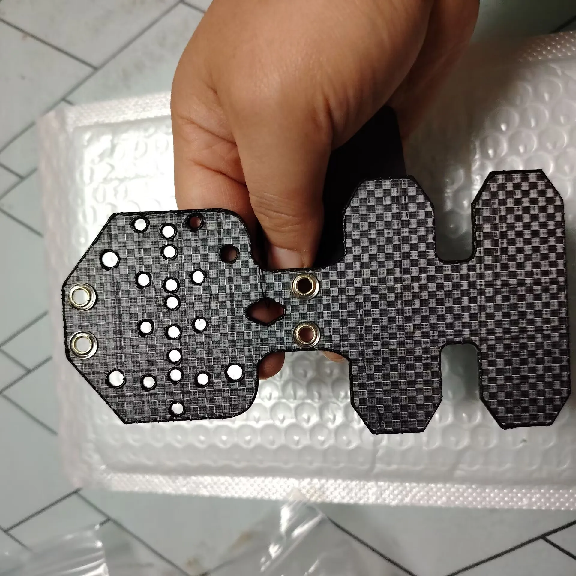 Универсальная пластина Tegris с креплением Ptt Molle для тактических жилетов в стиле Axl