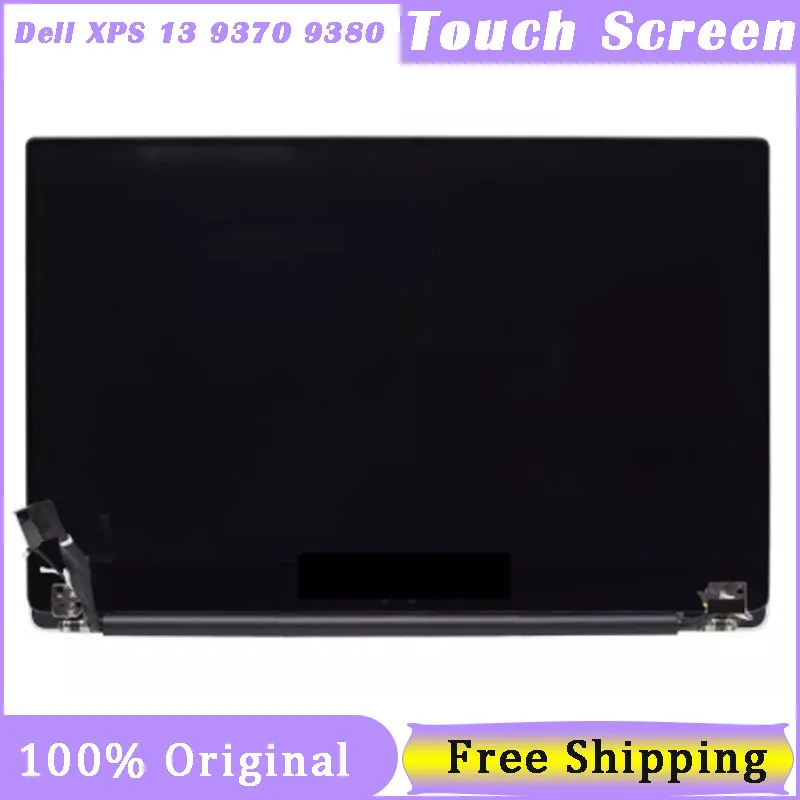 

13.3 Inch Touch Screen For Dell XPS 13 9370 9380 P82G LCD Display Panel Replacement Upper Half Set FHD UHD 4K