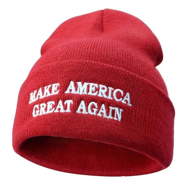 

1pcs Unisex Donald Trump 2020 Beanie Hat Make America Beanie Again Knit Great Ski Warm Winter G2l1