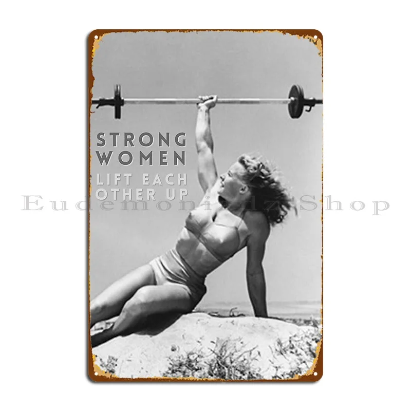 Сильные женщины поднимают друг друга Abbye Stockton винтажный Бодибилдинг