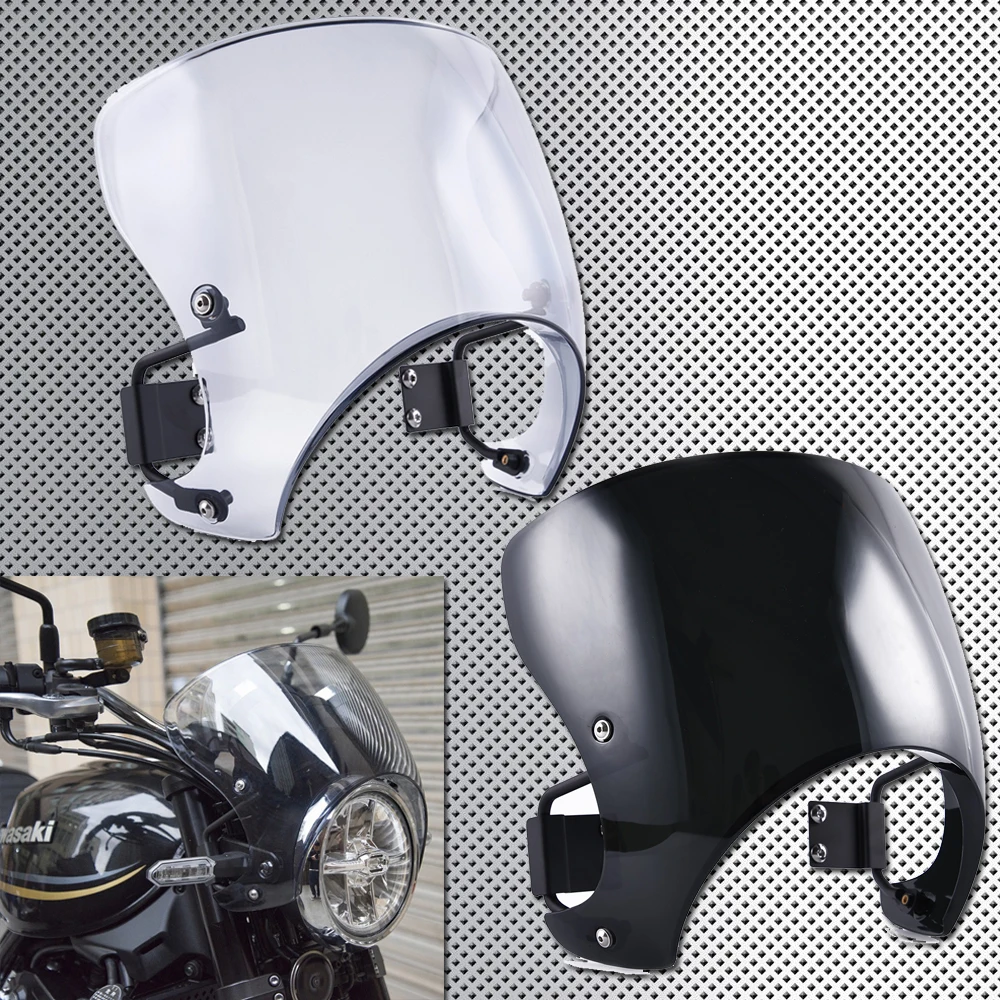 

Z900 RS Windscreen Windshield Wind Fairing Deflector for Kawasaki Z900RS Cafe Racer 2018 2019 2020 2021 2022 Z 900 RS