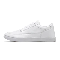 spring and summer new students small white shoes men leisure sports leather men shoes students run travel skateboard shoes q100
