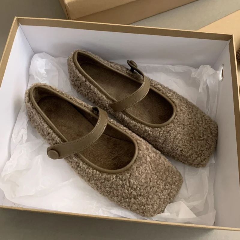 Женские замшевые ботинки на плоской подошве Дизайнерские повседневные для