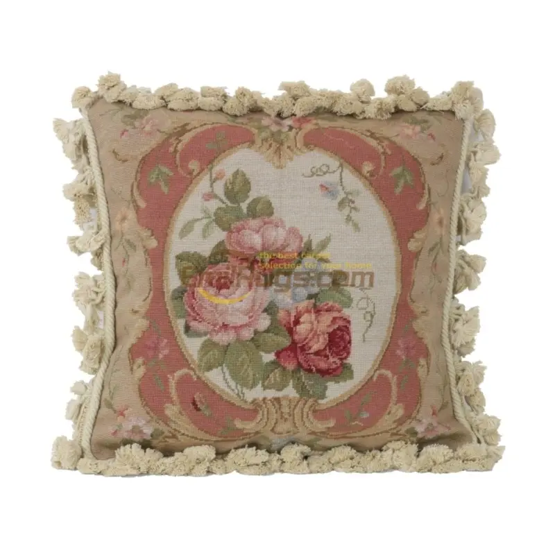 

Национальная тканая подушка для рукоделия, подушка для гостиной с нитью, вышивка крестиком, подушка для использования на блокбастере