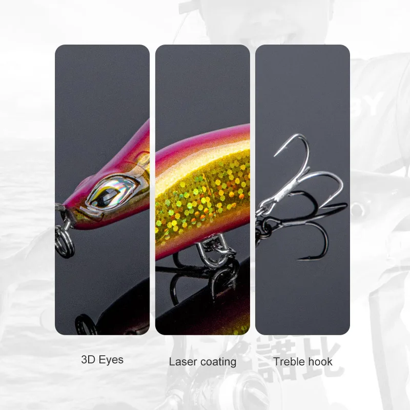 NOEBY 105 мм 40 г длинная рыболовная приманка для джиговой ловли искусственная