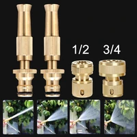 spray nozzle water gun brass high pressure direct spray %d0%bf%d0%b8%d1%81%d1%82%d0%be%d0%bb%d0%b5%d1%82 quick connector home hose adjustable pressure garden sprinkler