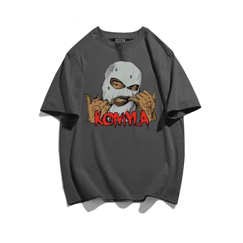 

Summer Cotton Movie Characters Men T Shirt Film Portrait Printed Vintage Womens Oversized T-Shirts Streetwear Top Free Shipping