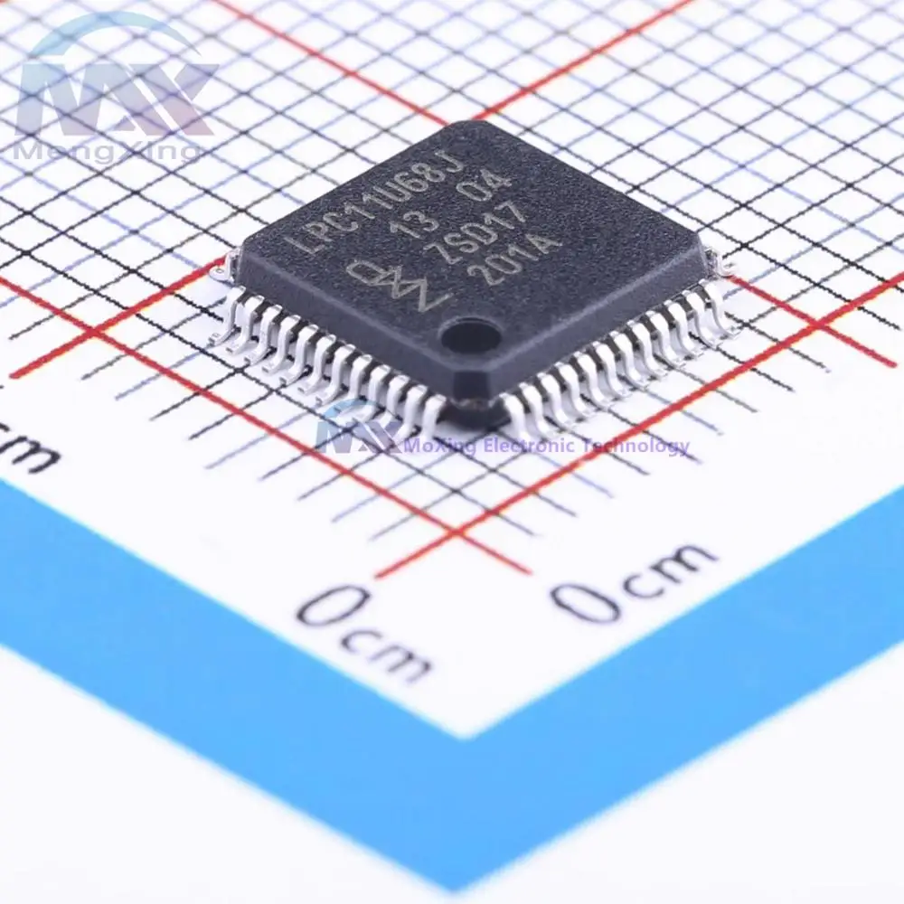 32 bit Microcontrollers MCU ARM Cortex M0+ Flash 256KB USB IC NX P Chip LPC11U68JBD48E