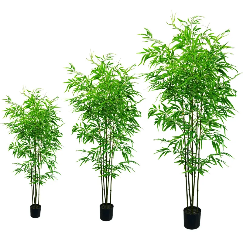 

20 PCS/LOT Artificial Bamboo Leaf Diy Plastic Bamboo Leaves for Living Room Ornaments Home Garden Office Floor Plant Accessories