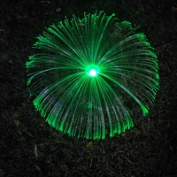 outdoor led solar light fixture waterproof multiple colors changing fancy lighting jellyfish lamp for garden pathway lawn decor
