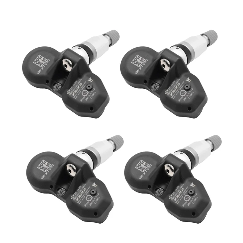 

4 PCS Car Tire Pressure Monitor Sensor TPMS 7PP907275F for - A4 B7 B8 A6 C6 A8 D4 Q7 R8 S4 -Porsche Touareg 43 hz