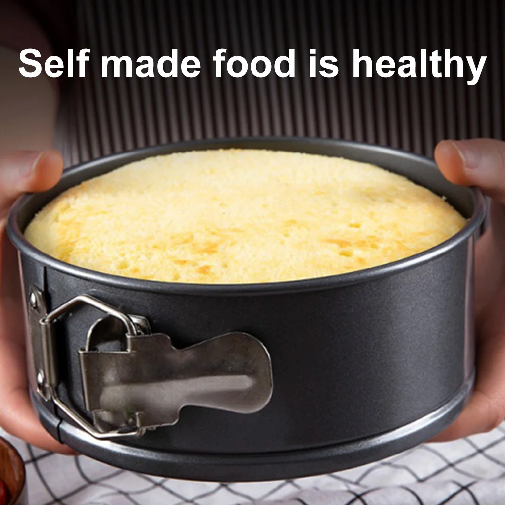 

Non Stick Spring Form Round Cake Baking Pan 12/14/16/18CM Carbon Steel Baking Mold Bakeware Cake Tool Kitchen Gadget