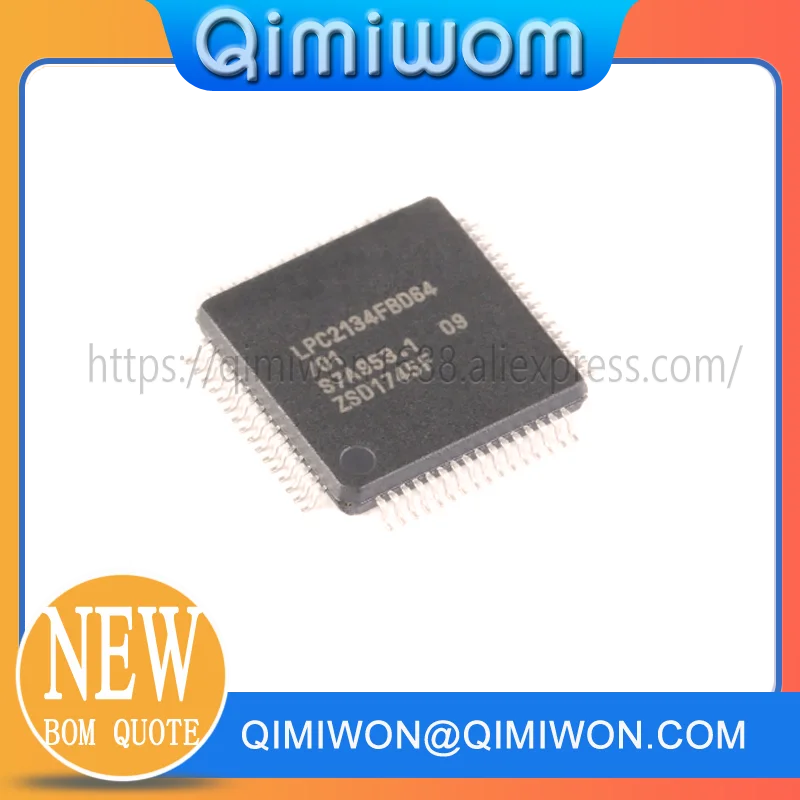 

1pcs/lot New Original LPC2134 LPC2134FBD64 LPC2134FBD64/01 LPC2134F LPC2134FBD