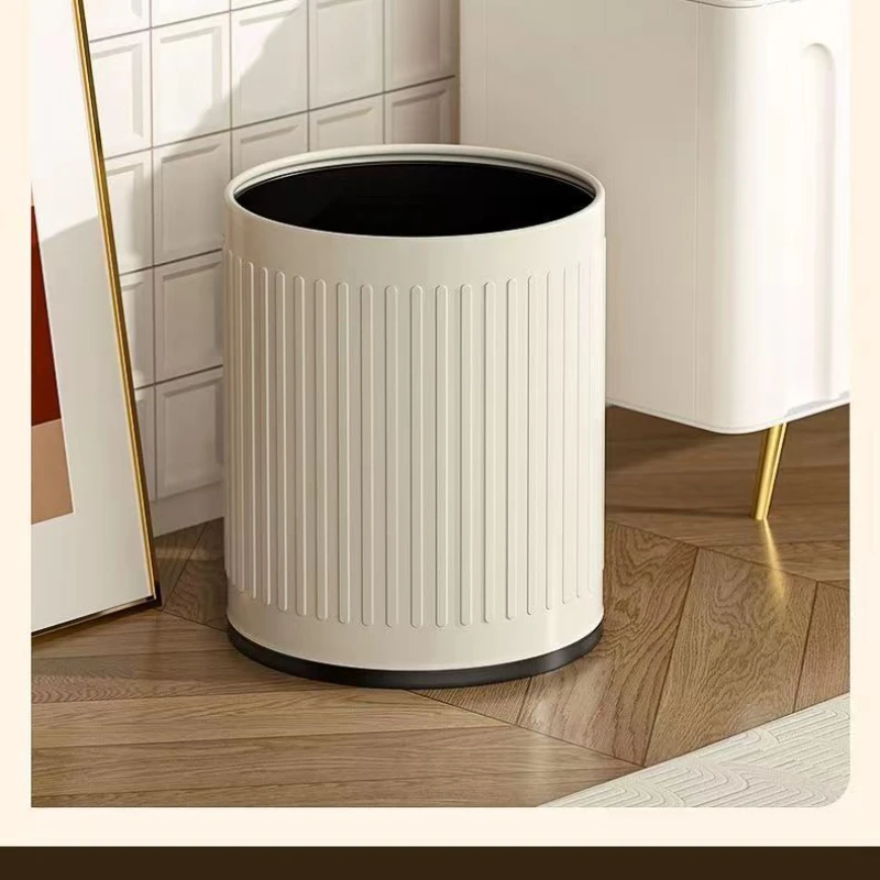 Простое Двухслойное мусорное ведро в европейском стиле высокая Эстетическая