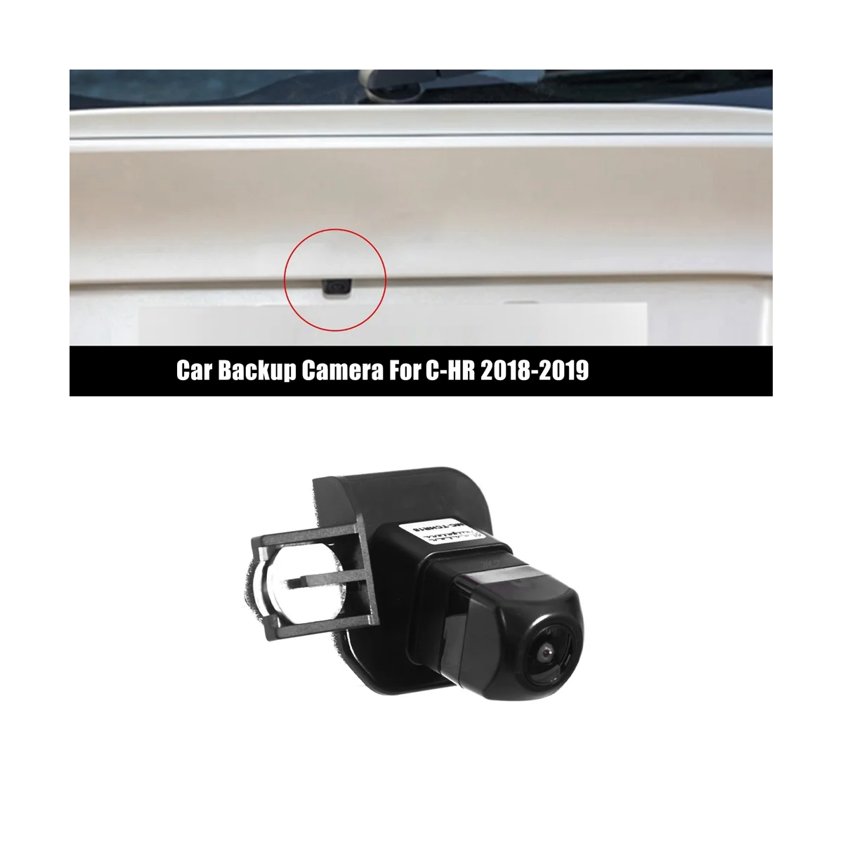 

86790-F4010 Car Backup Camera Rear View Camera for Toyota C-HR 2018-2019 86790F4010