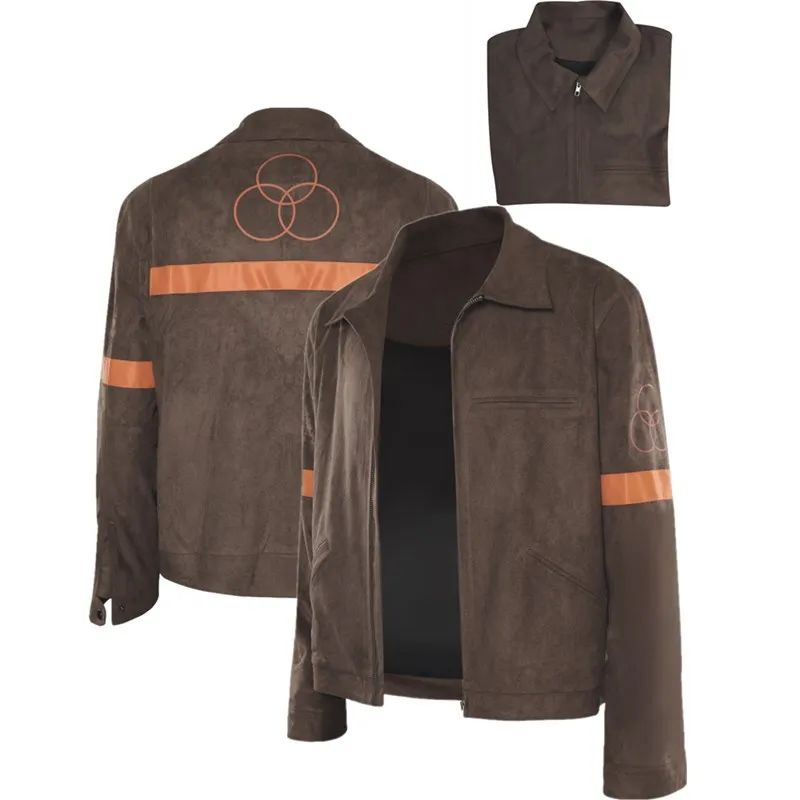 

Костюм для косплея Ходячие мертвецы S11 Рик Гримс Мужское пальто куртка наряды фантазия Хэллоуин Карнавал искусственный костюм