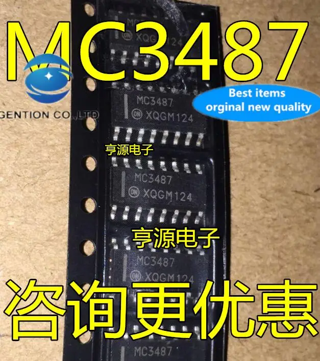

10 шт., 100% оригинальные новые фотообои MC3487DR MC3487 SOP-16