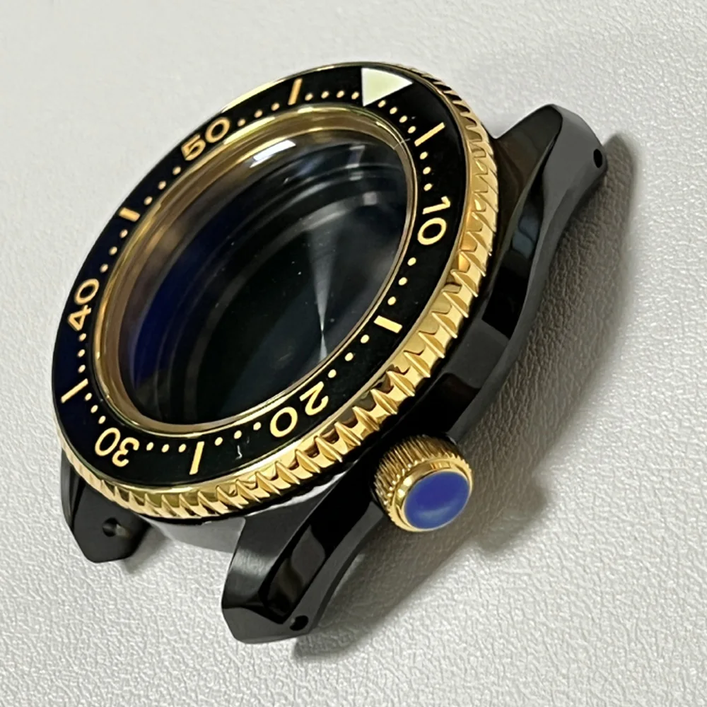 Watch Parts Solid 42.13mm Stainless Steel SBDX001 MM300 Watch Case Ceramic Bezel Sapphire Fit NH35/36 Automatic Movement 30Bar