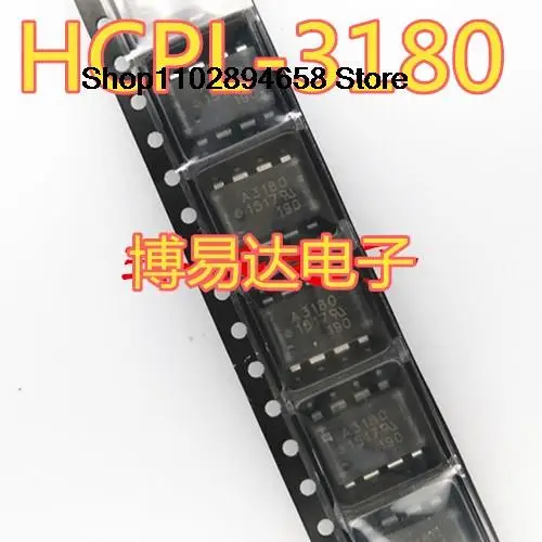 

10Pcs A3180 HCPL-3180 SOP-8/ HCPL3180