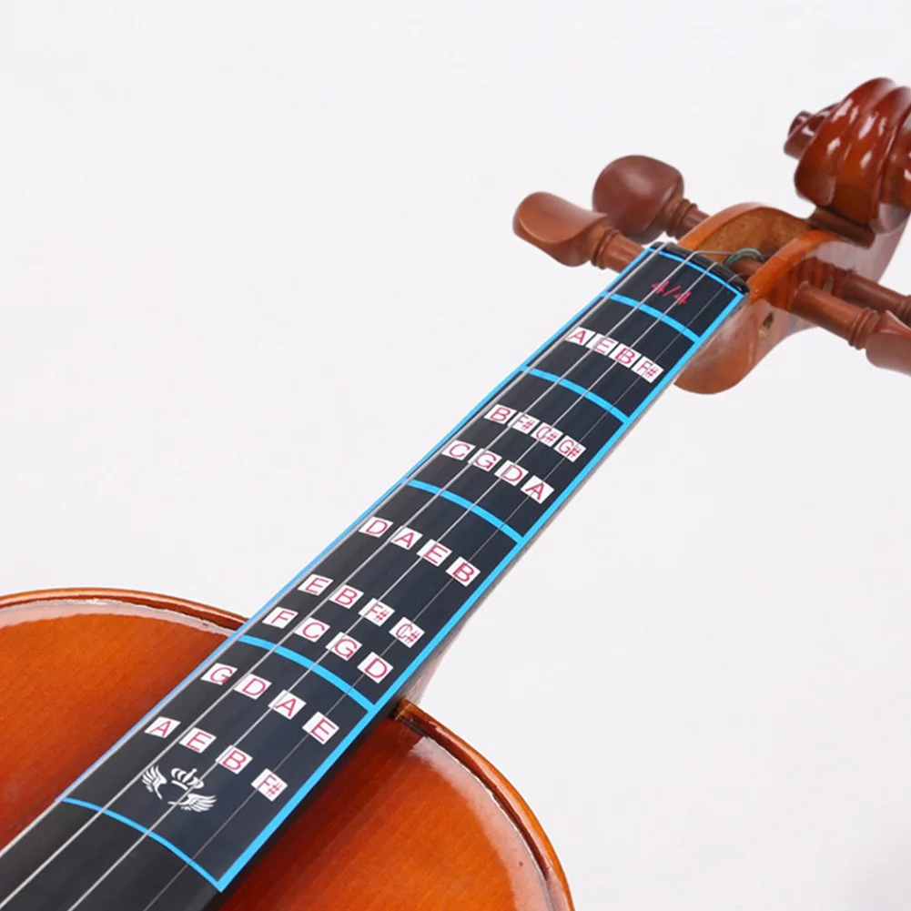 

Stickers Violin Intonation No Damage Wear-resistance Learning Aids 4/4 3/4 1/4 1/2 1/8 Accessories Beginners Guide