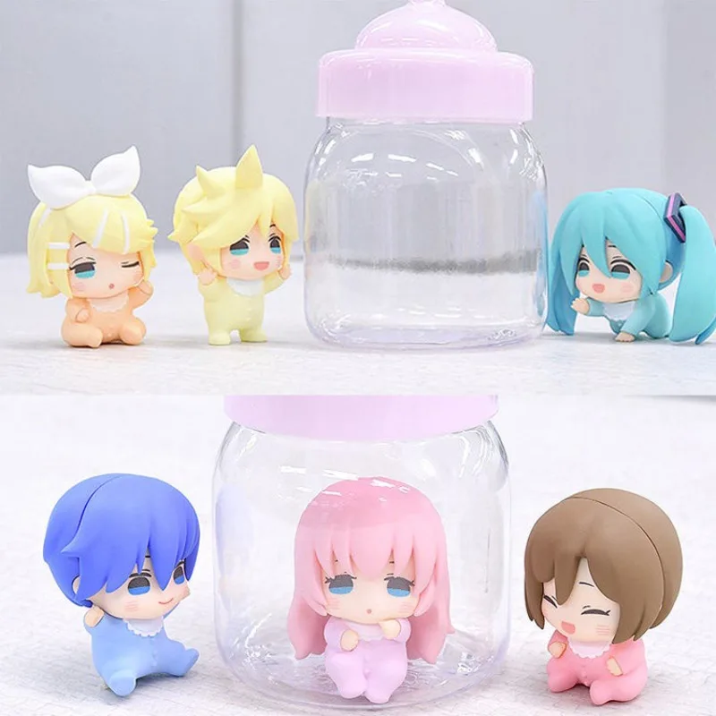 Фото Фигурки Piapro Characters EX CASHAPON: Хатсуне Мику, Кагамине Рин/Лен — милые креативные пижамы, моделированные фигурки, подарки №4