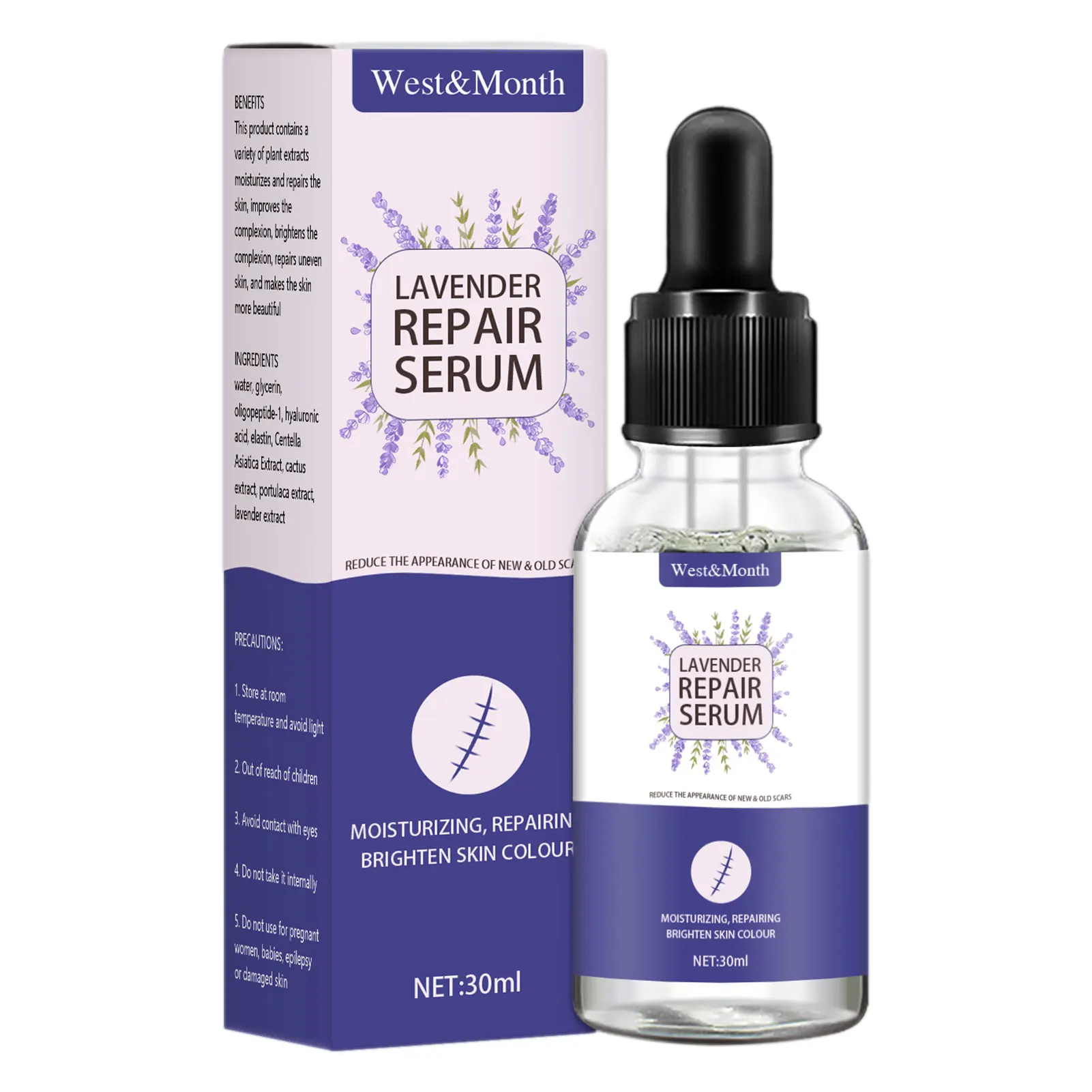 

Натуральная Сыворотка для снятия шрамов, 30 мл