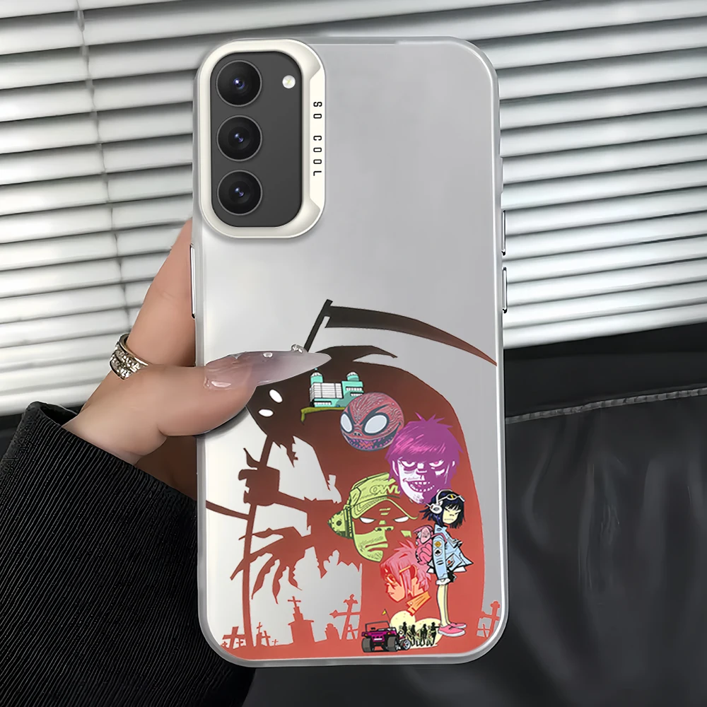 Чехол для телефона Samsung Galaxy A 15 54 55 S23 S24 S25 4G 5G Ultra Plus Fe Laser Cover IMD