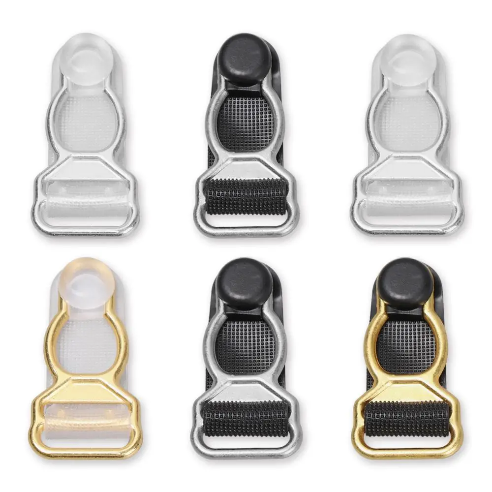 

Underwear Accessories Adjusting Buckle Hosiery Stocking Grips Belt Clip Hooks Suspender Ends Buckles Alloy Sock Clips