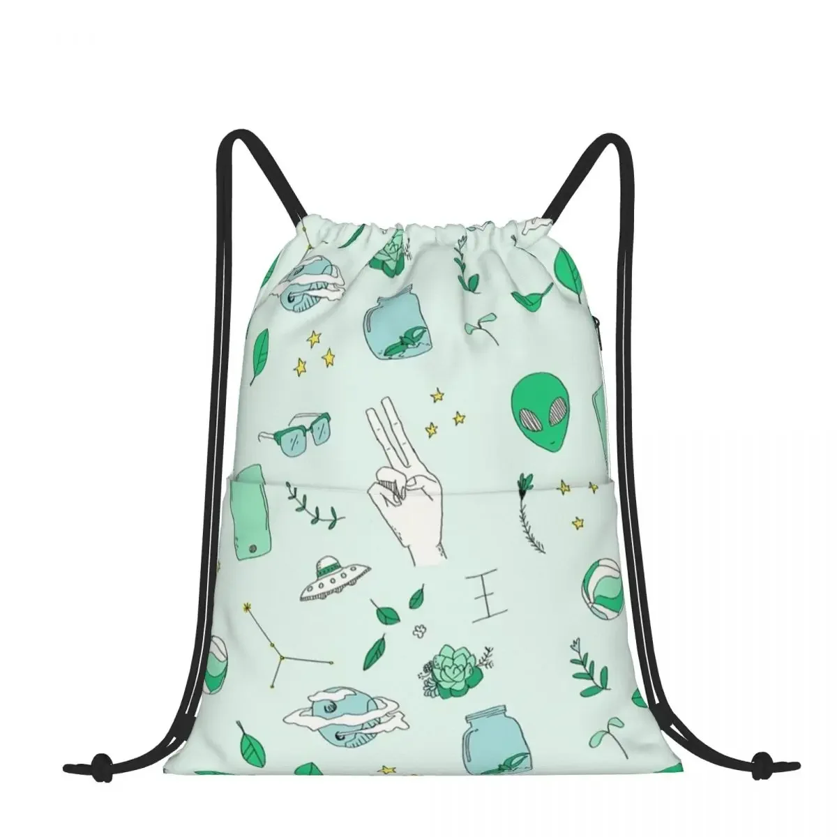 Рюкзак на шнурке Oikawa Tooru сумка через плечо карман молнии портативная для спорта и