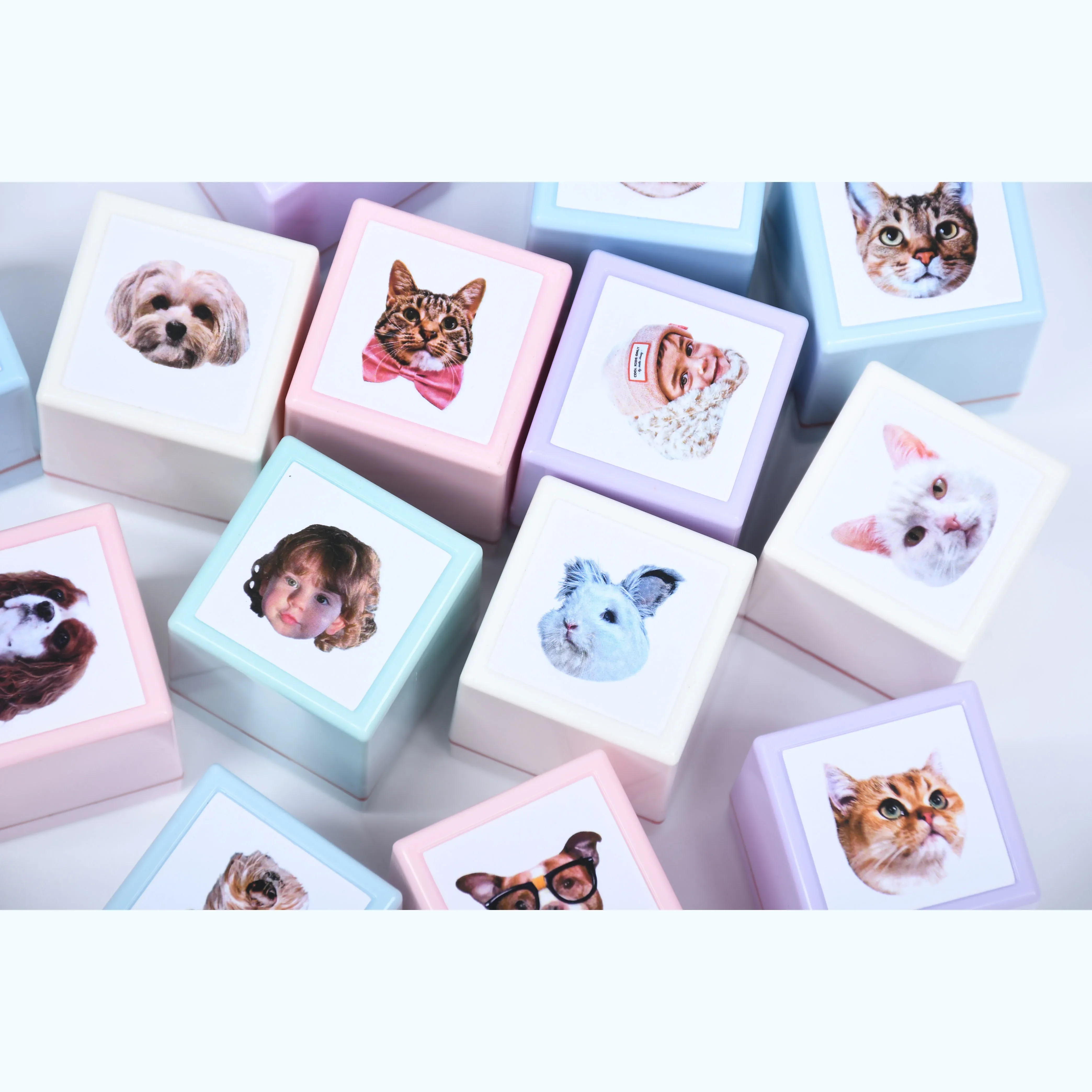 Таможенная печать персонализированные Портретные фото животных резиновые