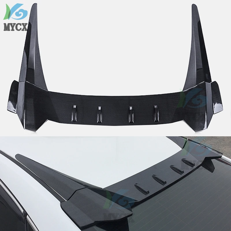 

Car Rear Window Roof Spoiler lips Visor R Style ABS Plastic Tail Wing Fit for Honda Civic 10th 4DR Sedan 2016-2020
