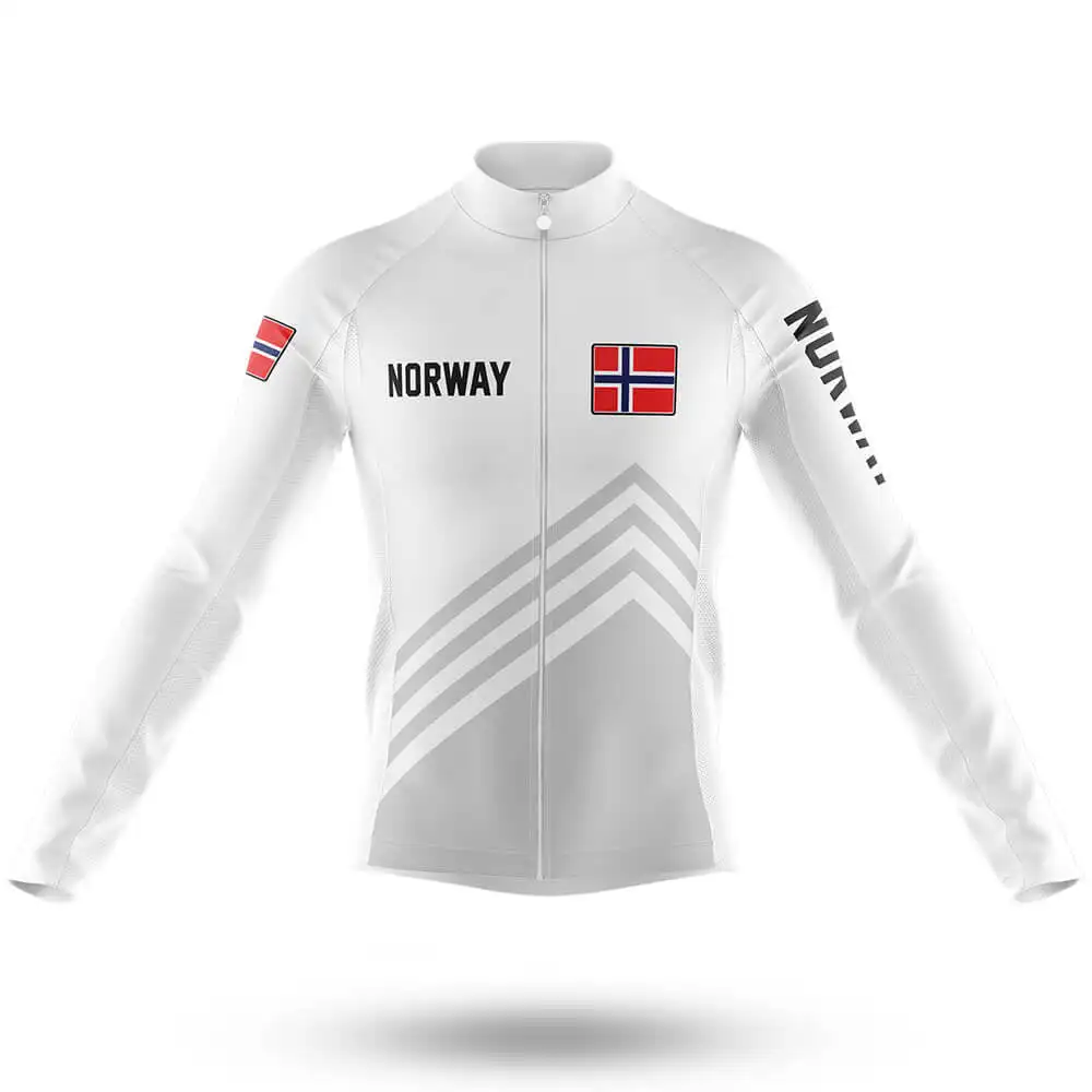 

SPRING SUMMER Norway NATIONAL TEAM ONLY LONG SLEEVE ROPA CICLISMO CYCLING JERSEY CYCLING WEAR SIZE XS-4XL