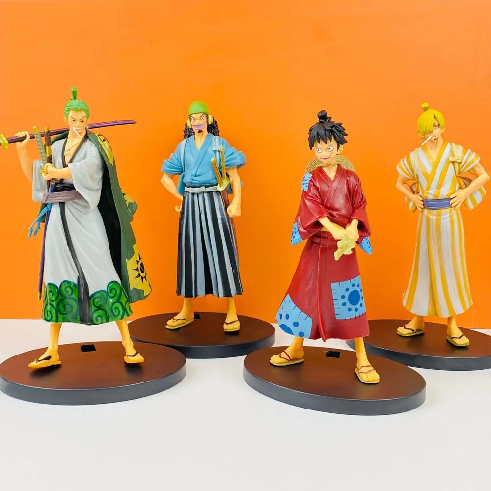 

6 шт./компл. новая аниме-фигурка Луффи, экшн-фигурки, коллекционные модели, украшения, кукла, детские игрушки для рождественского подарка