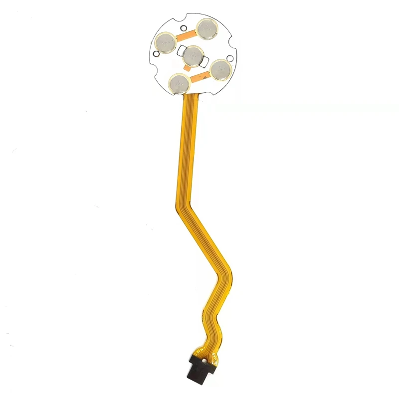 

1 шт. для нового набора кнопки гибкий кабель запасная часть задняя кнопка для 60D камеры (желтый)