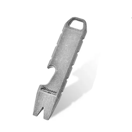 

Мини TC4 титановый сплав лом брелок кулон многофункциональный открытый гаджет для доставки внешний шестигранный ключ открывалка для бутылок EDC инструмент