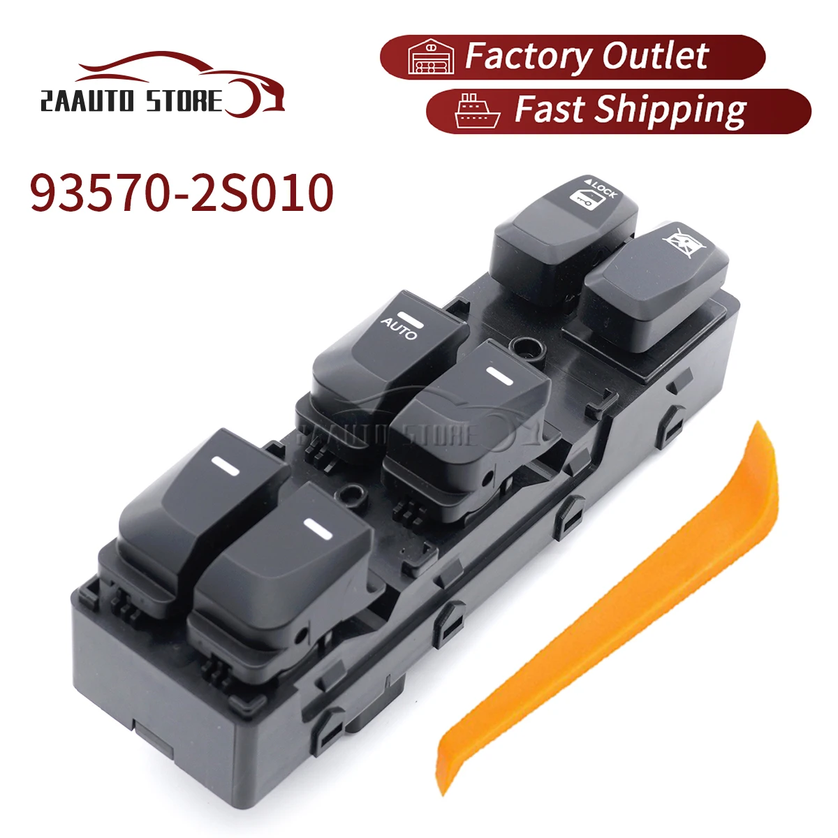 

93570-2S010 For Hyundai Tucson IX35 2010-2015 Auto Power Window Switch Control Car Parts 93570-2Z000 93570-2S150 16Pins
