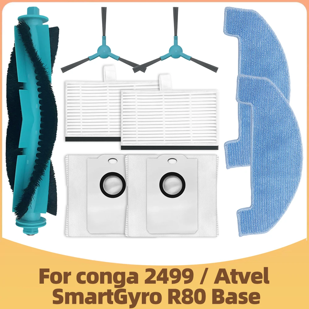 

Аксессуары для пылесосов OSSIEAO к Cecotec Conga 2499 Ultra Home Titanium Advanced / Atvel SmartGyro R80
