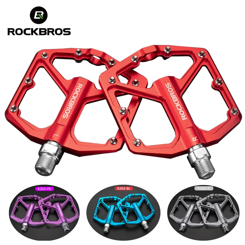 

Велосипедная педаль ROCKBROS, легкие Клипсы из алюминиевого сплава, с герметичным подшипником, для горных велосипедов