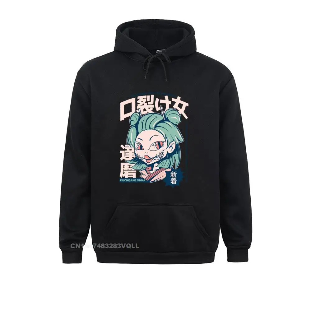 

Kuchisake Onna Anime Manga Japanese Sweatshirts For Male Long Sleeve Printed Hoodies Oversized Summer Sportswears Gothic