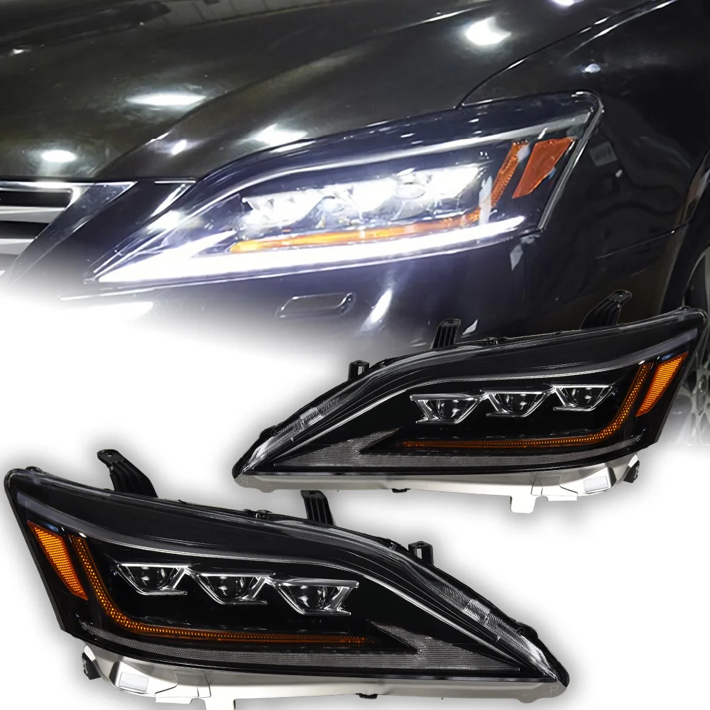 Автомобильные фары для Lexus ES200 линзы проектора 2006-2012 ES300 динамический сигнал фара