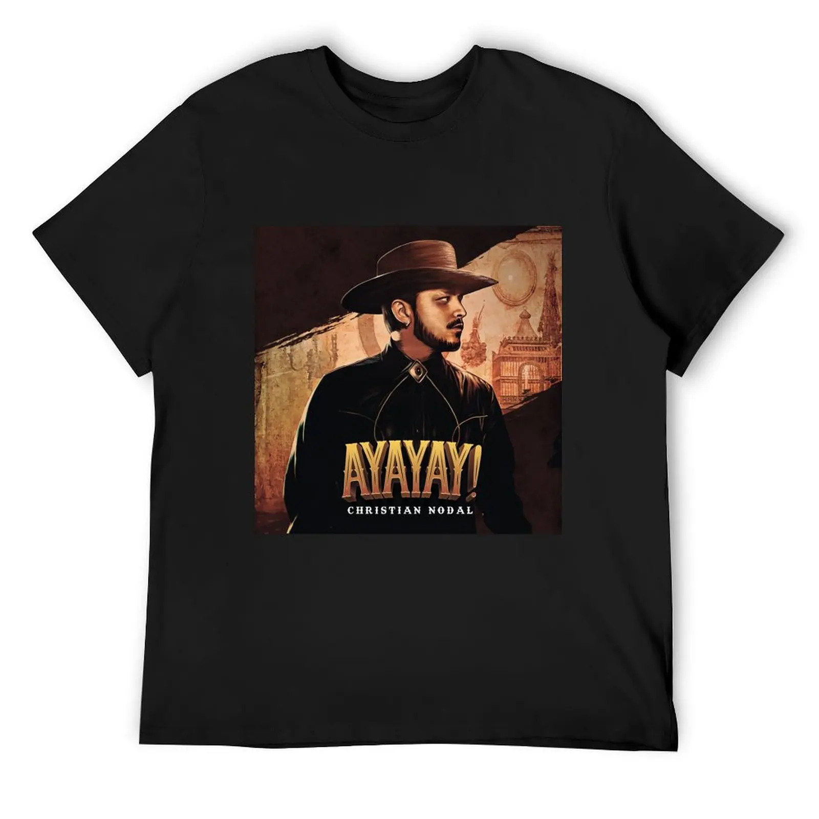 Футболка Christian Nodal летние топы мужская футболка большого размера винтажная