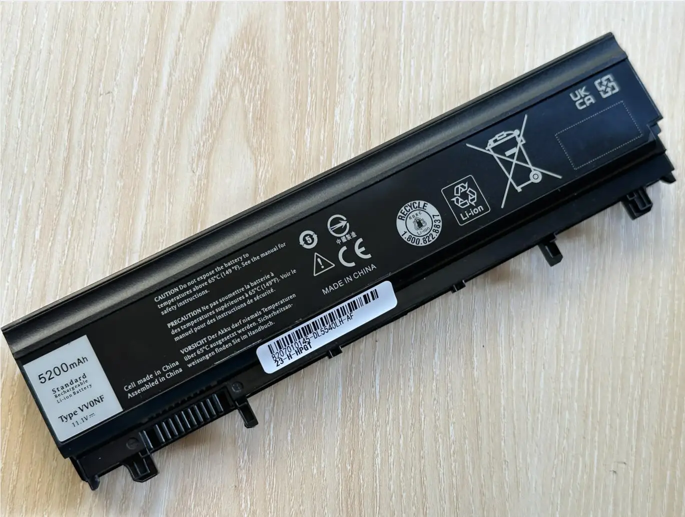 VV0NF 65 Втч 11 1 В аккумулятор для ноутбука Dell Latitude E5540 E5440 WGCW6 CXF66 VJXMC 0M7T5F 0K8HC 1N9C0 7W6K0 F49WX