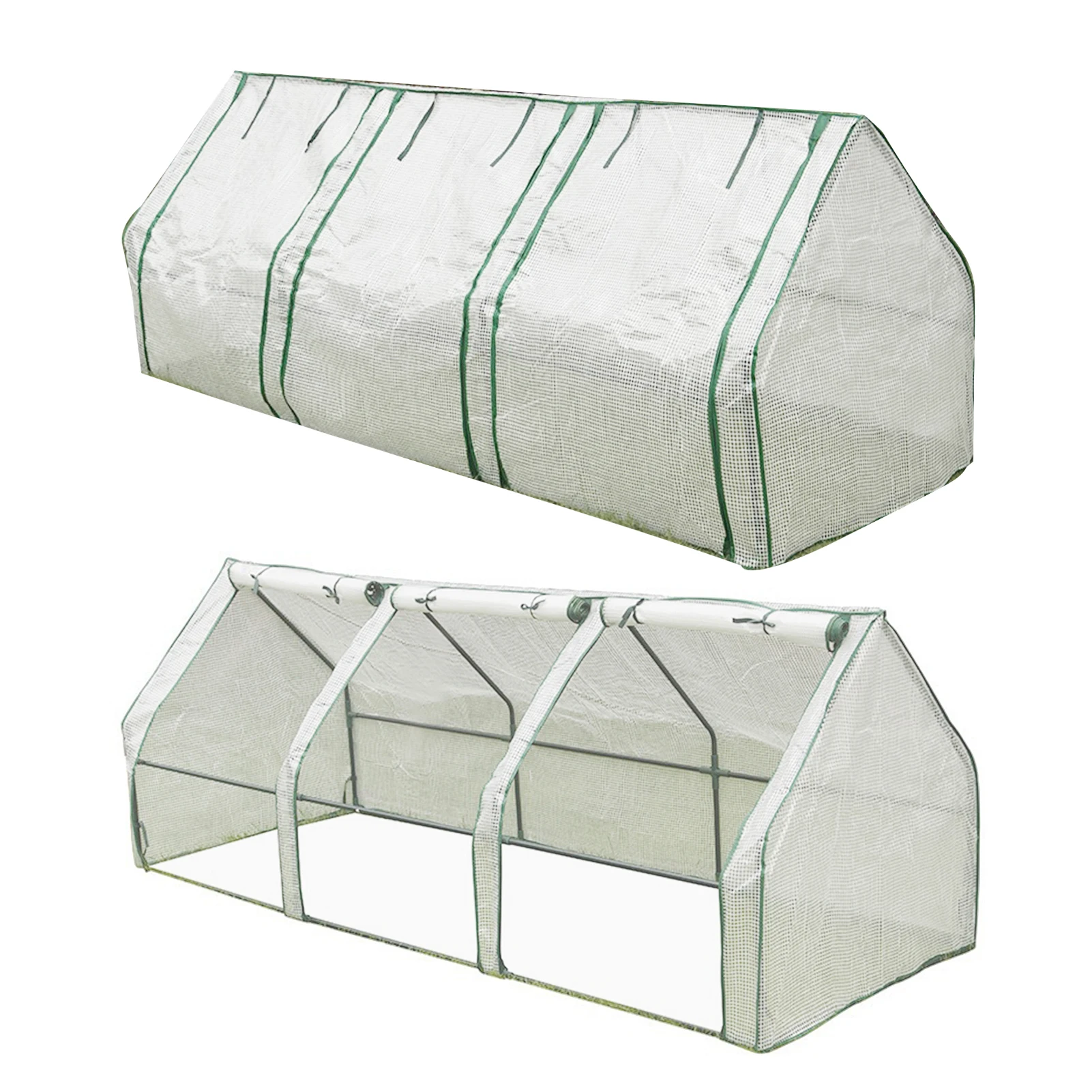 

Green House Garden Greenhouse Small Greenhouse Cover Plant Covers Greenhouses For Outdoors Winter Reinforced PE Cover Portable