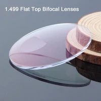 1 499 bifocal optical eyeglasses lenses for reading and far vision prescription lenses spectacles glasses lens for women and men