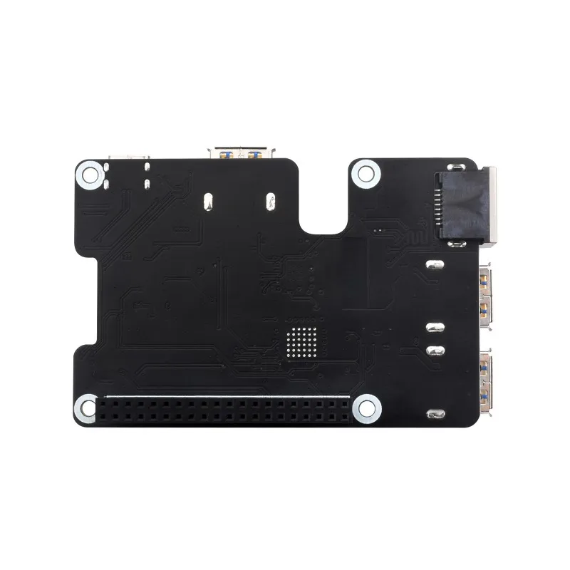 Плата PCIe для подключения Gigabit Ethernet и USB 3.2 Gen1 для Raspberry Pi 5, 3x USB 3.2 Gen1, 1x Gigabit Ethernet, без драйверов (art.: 3920dbbcd42fc) - 3920dbbcd42fc